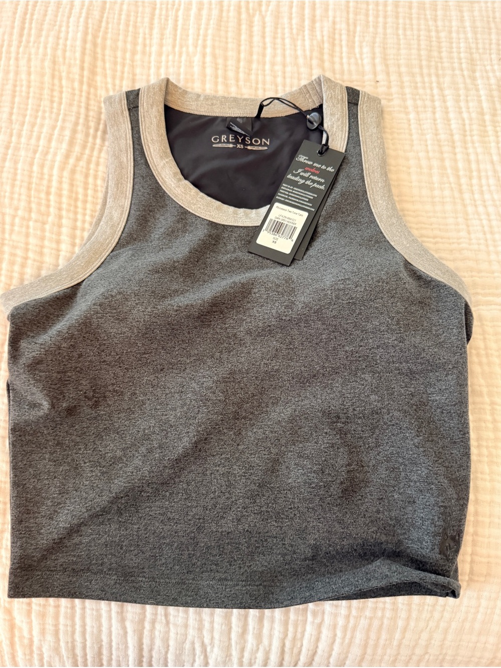 Greyson Charcoal Tank